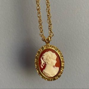 antique cameo necklace